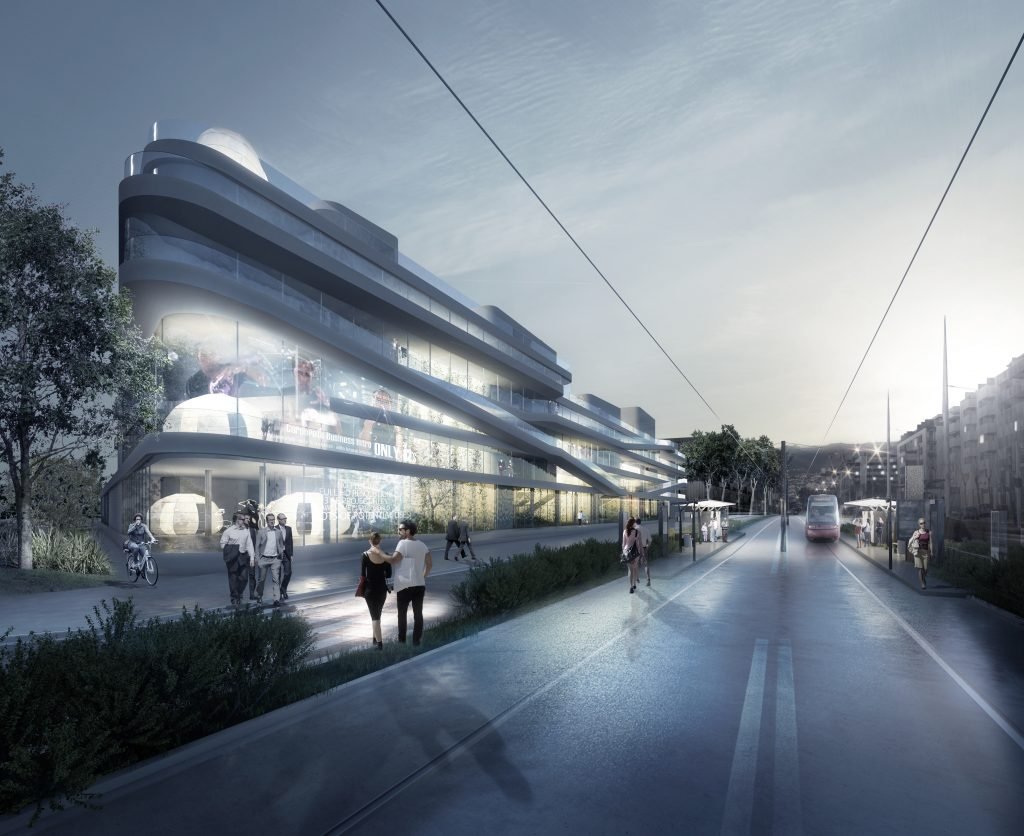 ÎLOT Architecture  CAMPUS DE FRANCE BUSINESS SCHOOL